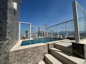 Apartamento · 128m² · 3 Quartos · 2 Vagas · COBERTURA MOBILIADA DUPLEX COM 3 QUARTOS SENDO 3 SUÍTES NA GUILHERMINA EM PRAIA GRANDE