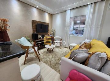 Casa · 70m² · 2 Quartos · 3 Vagas · Casa de Condomínio para venda em Jardim Casa Branca de 70.00m² com 2 Quartos, 1 Suite e 3 Garagens
