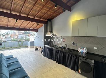Apartamento · 92m² · 2 Quartos · 1 Vaga · Cobertura à venda com 92 m², 2 quartos, varanda gourmet e 2 vagas, Vila Floresta, Santo André.