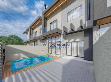 d00f1ff1a0000b8a896f570b1f7aa25bd38b7a6b · Sobrado Novo com Piscina, 3 Suítes, à venda, 110 m² por R$ 780.000 - Centro - Guaratuba/PR