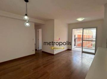 Sala 2 Ambientes · Apartamento com 3 dormitórios para alugar, 86 m² por R$ 5.437,19/mês - Santo Antônio - São Caetano d