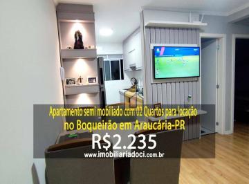 d233d33318811f9cf445600f53b10e17c9b989e3 · Apartamento semi mobiliado com 02 Quartos no Boqueirão em Araucária-PR  - Locação por R$2.235,00
