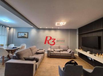 089120d33237f7b35d2c73cb3afa790d515049c8 · Apartamento com 3 dormitórios à venda, 135 m² por R$ 930.000,00 - Embaré - Santos/SP