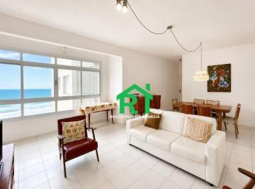 caf247ce0bf8526fdc65b54bfc665b5b11187b52 · Apartamento frente mar, vista mar com 3 quartos, 2 vagas à venda em Pitangueiras, Guarujá