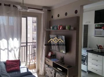 Sala de estar · APARTAMENTO A VENDA, 2 QUARTOS, 50M², R$310.000.00, CONDOMÍNIO POEMA, VILA MIMOSA - CAMPINAS/SP.