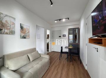 910396a550f2909b223642490e1fe2a41d83992b · Apartamento de 40m² Totalmente Mobiliado para Locação no Campo Belo