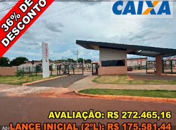 Casa de 2 quartos, Três Lagoas · Casa com 153,2m² área de terreno e 64,72m² área priv. - Cond. Villas de Cartagena I - Três Lagoas/MS