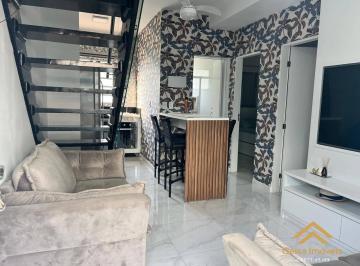Apartamento · 90m² · 2 Quartos · 1 Vaga · Apto há 150m da praia todo planejado em Boracéia - pronto para morar