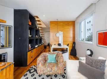 Apartamento de 2 quartos, São Paulo · Apartamento Duplex Reformado e Mobiliado com 2 Vagas em Higienópolis