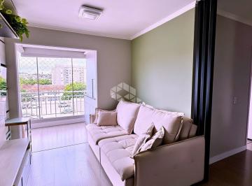Apartamento · 69m² · 3 Quartos · 1 Vaga · APARTAMENTO SEMIMOBILIADO COM 3 DORMITÓRIOS, SUITE E CHURRASQUEIRA, VAGA DE GARAGEM COBERTA E INFRAE