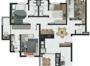 Apartamento · 100m² · 3 Quartos · 2 Vagas · Lançamento na Vila Gilda - Santo André