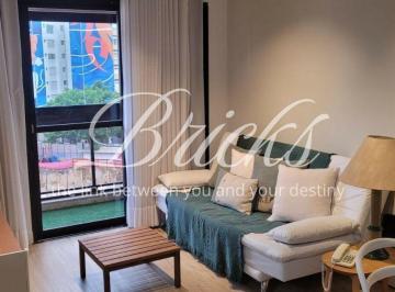 Apartamento · 45m² · 1 Quarto · 1 Vaga · APARTAMENTO MOBILIADO- 1 DORMITÓRIO E VAGA- VILA NOVA CONCEIÇÃO