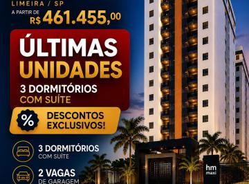 Apartamento de 3 quartos, Limeira · HM MAXI - M² mais barato da cidade de Limeira
