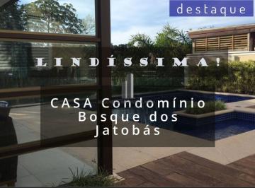 Casa · 338m² · 3 Quartos · 2 Vagas · CASA PARA VENDA NO CONDOMÍNIO BOSQUE DOS JATOBÁS JUNDIAI
