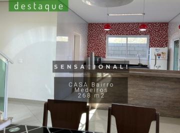 Casa · 268m² · 4 Quartos · 2 Vagas · CASA NO BAIRRO MEDEIROS EM JUNDIAÍ VENDA