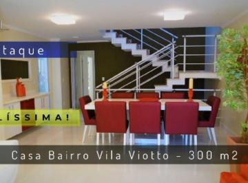 Casa · 384m² · 4 Quartos · 6 Vagas · Casa Vila para Venda em Vila Vioto Jundiaí-SP