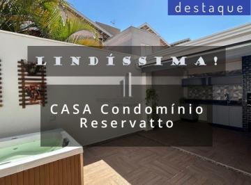 Casa · 130m² · 3 Quartos · 3 Vagas · CASA PARA COMPRAR NO CONDOMÍNIO RESERVATTO ENGORDADOURO JUNDIAI
