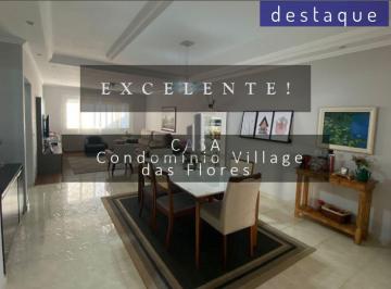 Casa · 293m² · 3 Quartos · 4 Vagas · CASA PARA LOCAÇÃO NO CONDOMÍNIO VILLAGE DAS FLORES JD. NOVO MUNDO JUNDIAÍ