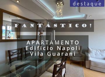 Apartamento · 74m² · 3 Quartos · 2 Vagas · APARTAMENTO PARA VENDA NO CONDOMÍNIO NAPOLI VILA GUARANI JUNDIAI