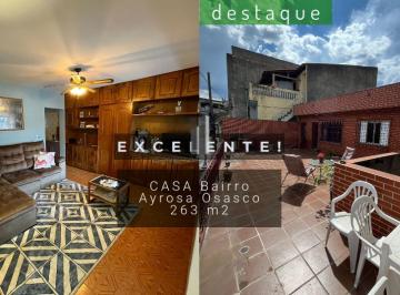 Casa · 263m² · 4 Quartos · 2 Vagas · CASA BAIRRO AYROSA OSASCO VENDA