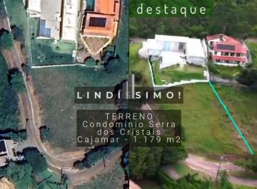 Terreno · 1179m² · TERRENO CONDOMÍNIO SERRA DOS CRISTAIS CAJAMAR VENDA