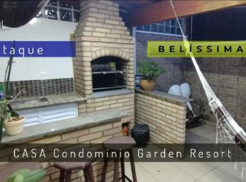 Casa · 83m² · 3 Quartos · 2 Vagas · CASA RESIDENCIAL CONDOMÍNIO GARDEN RESORT JD SHANGAI JUNDIAI VENDA