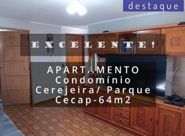 Apartamento · 64m² · 3 Quartos · 1 Vaga · APARTAMENTO PARA VENDA NO CONDOMÍNIO CEREJEIRA PARQUE CECAP JUNDIAÍ