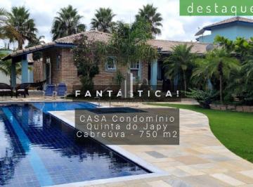 Casa · 750m² · 5 Quartos · 5 Vagas · CASA CONDOMÍNIO QUINTA DO JAPY CABREÚVA VENDA