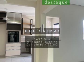 Casa · 96m² · 2 Quartos · 1 Vaga · CASA PARA VENDA NO BAIRRO VILA MUNICIPAL (PONTE DE CAMPINAS) JUNDIAI