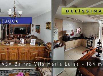 Casa · 184m² · 3 Quartos · 2 Vagas · Casa Térrea para Venda em Vila Maria Luiza Jundiaí-SP