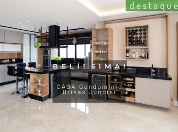 Casa · 280m² · 3 Quartos · 4 Vagas · CASA CONDOMÍNIO BRISAS JUNDIAI JARDIM NOVO MUNDO VENDA