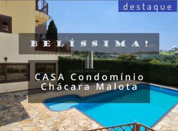 Casa · 470m² · 3 Quartos · 3 Vagas · CASA PARA VENDA NO CONDOMÍNIO CHÁCARA MALOTA JUNDIAI