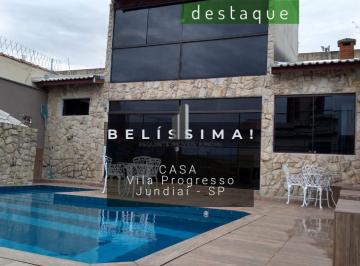 Casa · 481m² · 4 Quartos · 2 Vagas · CASA VILA PROGRESSO JUNDIAÍ VENDA