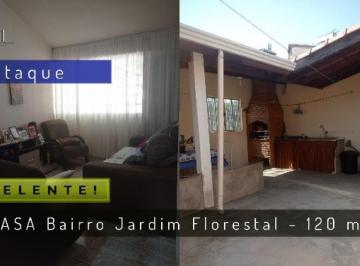 Casa · 120m² · 3 Quartos · 2 Vagas · Casa Vila para Venda em Jardim Florestal Jundiaí-SP