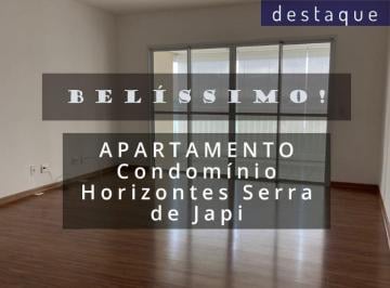 Apartamento · 113m² · 3 Quartos · 2 Vagas · APARTAMENTO PARA VENDA NO CONDOMÍNIO HORIZONTES SERRA DO JAPI JD. BONFIGLIOLI JUNDIAI