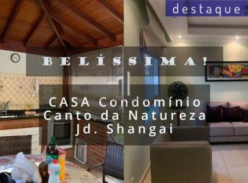 Casa · 120m² · 3 Quartos · 2 Vagas · CASA PARA VENDA NO CONDOMÍNIIO RESIDENCIAL CANTO DA NATUREZA JD SHANGAI JUNDIAI