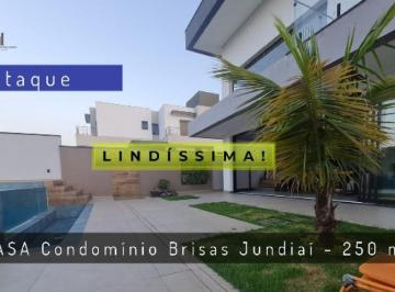 Casa · 250m² · 3 Quartos · 2 Vagas · Casa Alto Padrão para Venda em Jardim Novo Mundo Jundiaí-SP