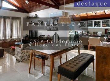 Casa · 156m² · 3 Quartos · 3 Vagas · CASA PARA VENDA NO CONDOMÍNIO VILLAGE DAS FLORES JD. NOVO MUNDO JUNDIAÍ
