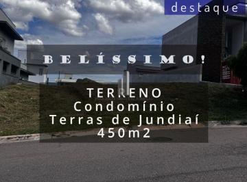 Terreno · 450m² · TERRENO CONDOMÍNIO TERRAS DE JUNDIAÍ VALE AZUL JUNDIAI VENDA