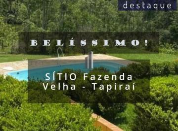 Rural · 55000m² · 4 Quartos · 1 Vaga · SÍTIO PARA VENDA EM FAZENDA VELHA TAPIRAÍ SP