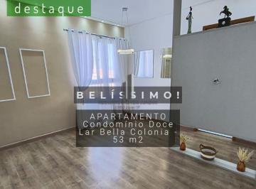 Apartamento · 53m² · 2 Quartos · 1 Vaga · APARTAMENTO DOCE LAR BELLA COLÔNIA CIDADE NOVAJUNDIAÍ VENDA