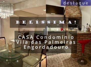Casa · 169m² · 3 Quartos · 3 Vagas · CASA PARA VENDA NO CONDOMÍNIO VILA DAS PALMEIRAS ENGORDADOURO JUNDIAI