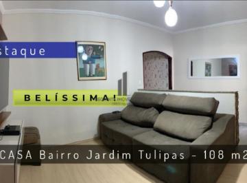 Casa · 108m² · 3 Quartos · 2 Vagas · CASA BAIRRO JARDIM TULIPASJUNDIAI VENDA