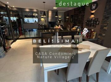 Casa · 240m² · 3 Quartos · 5 Vagas · CASA CONDOMÍNIO NATURE VILLAGE 2 JARDIM ERMIDA JUNDIAÍ VENDA