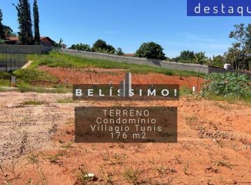 Terreno · 176m² · TERRENO CONDOMÍNIO VILLAGIO TUNIS CHÁCARA MORADA MEDITERRÂNEA JUNDIAÍ VENDA