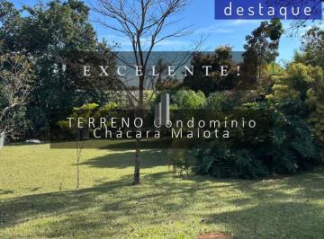Terreno · 2500m² · TERRENO PARA VENDA NO CONDOMÍNIO CHÁCARA MALOTA JUNDIAI