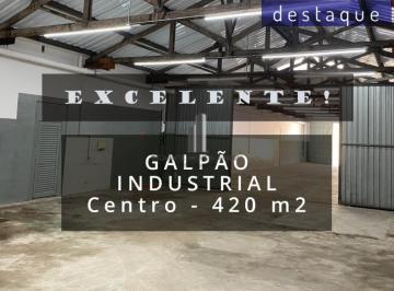 Comercial · 420m² · GALPÃO INDUSTRIAL NO CENTRO DE JUNDIAÍ LOCAÇÃO