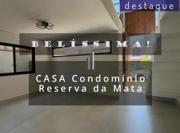 Casa · 159m² · 3 Quartos · 4 Vagas · CASA PARA VENDA NO CONDOMÍNIO RESERVA DA MATA JARDIM CELESTE JUNDIAI