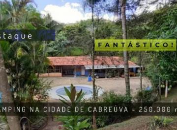 Comercial · 97000m² · 10 Quartos · CHÁCARA CAMPINGEM SÃO FRANCISCO DO PINHAL CABREÚVA SP VENDA