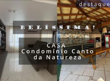Casa · 206m² · 4 Quartos · 4 Vagas · CASA PARA VENDA NO CONDOMÍNIIO RESIDENCIAL CANTO DA NATUREZA JD SHANGAI JUNDIAI